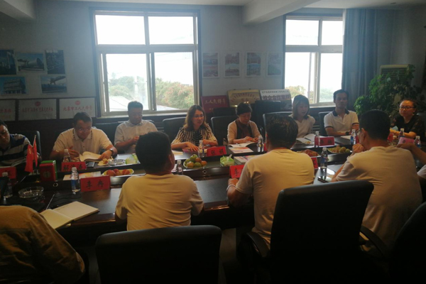 遼寧省環境保護產業協會赴我司考察 遼寧省環境保護產業協會赴我司考察