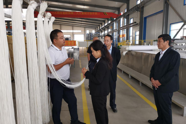 陜西航天建設(shè)集團(tuán)有限公司總經(jīng)理、黨委副書記謝明娟率隊(duì)赴遼寧一諾環(huán)保產(chǎn)業(yè)集團(tuán)開展考察調(diào)研工作